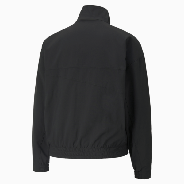 PUMA International Women's Track Jacket, Puma Black, large-MEX