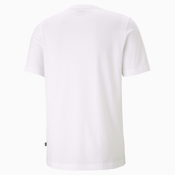 ESS Small Logo Men's Tee, Puma White, large-ZAF