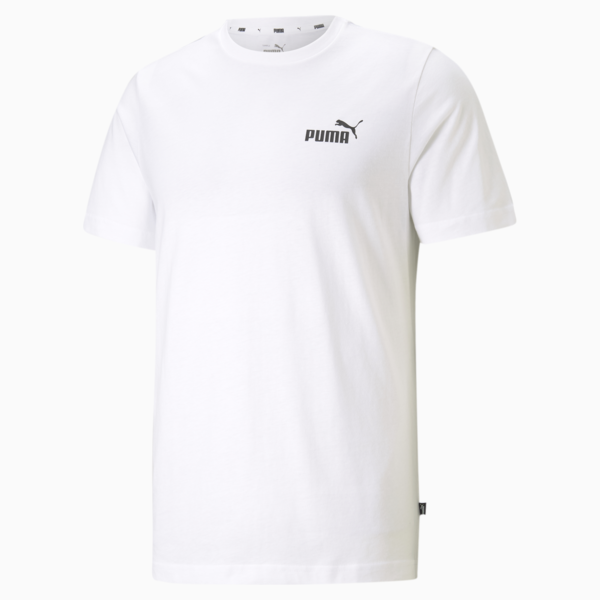 ESS Small Logo Men's Tee, Puma White, large-ZAF