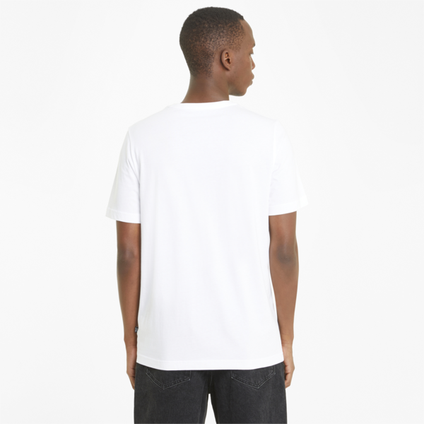 ESS Small Logo Men's Tee, Puma White, large-ZAF