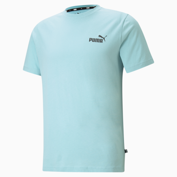 ESS Small Logo Men's Tee, Angel Blue, large-ZAF