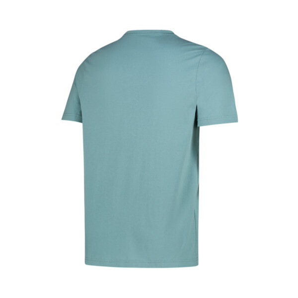 ESS Small Logo Men's Tee, Mineral Blue, large-ZAF