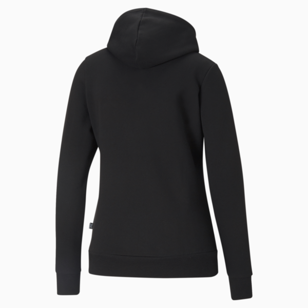 ESS Small Logo Women's Hoodie, Puma Black, large-ZAF