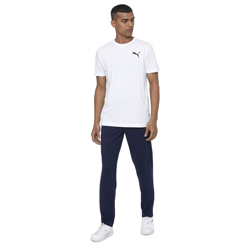 

Men's PUMA Zippered Jersey Embroidered Cat Logo Pants