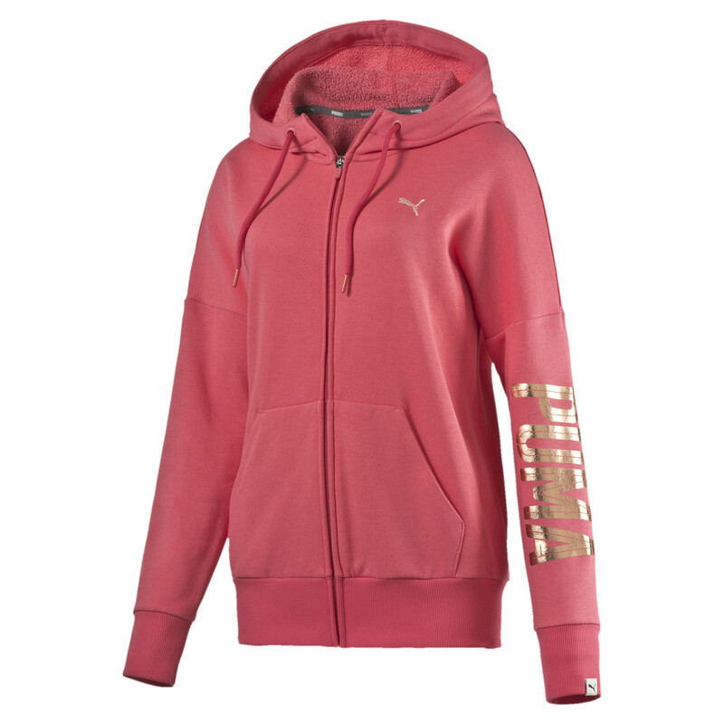 

Women's PUMA STYLE Foil FZ Hoody W