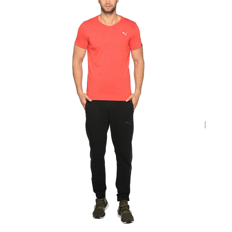 Men's PUMA ESS V NECK HEATHER