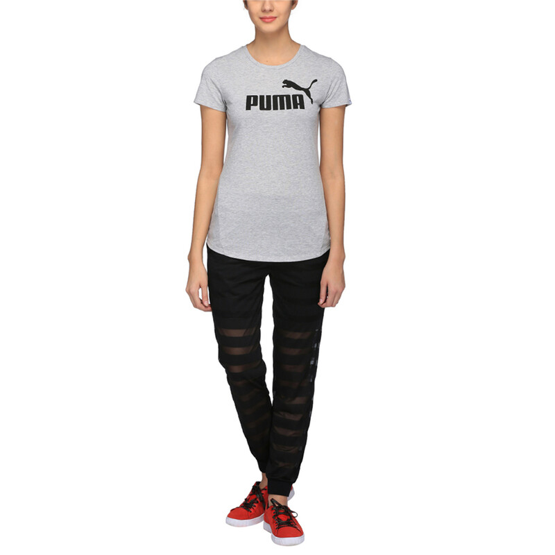 

Women's PUMA ESS Logo T-Shirt Heather W