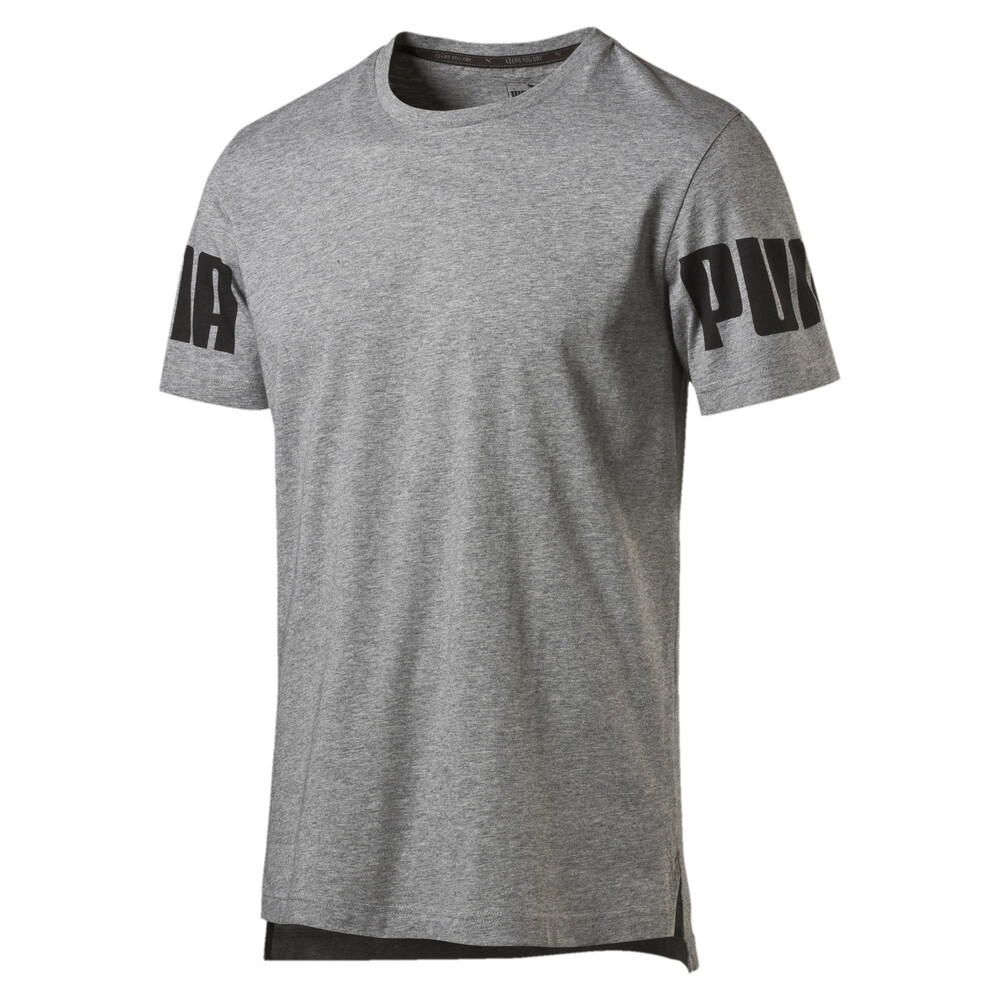 

PUMA - male - Футболка Puma Rebel Tee – Medium Gray Heather –, Серый