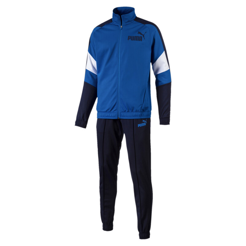 

Men's PUMA ColourBlocked Tricot Suit Cl Peacoat