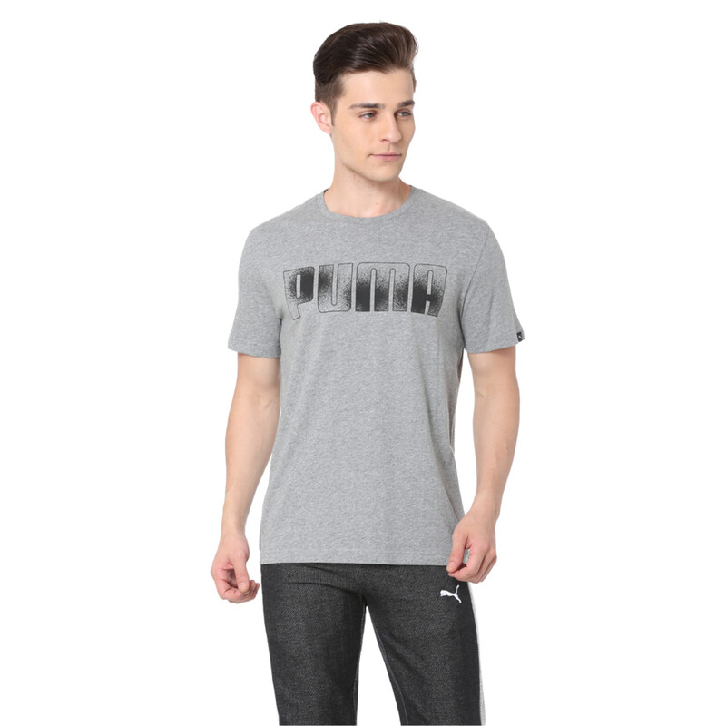 

Men's PUMA Brand T-Shirt Cotton Black