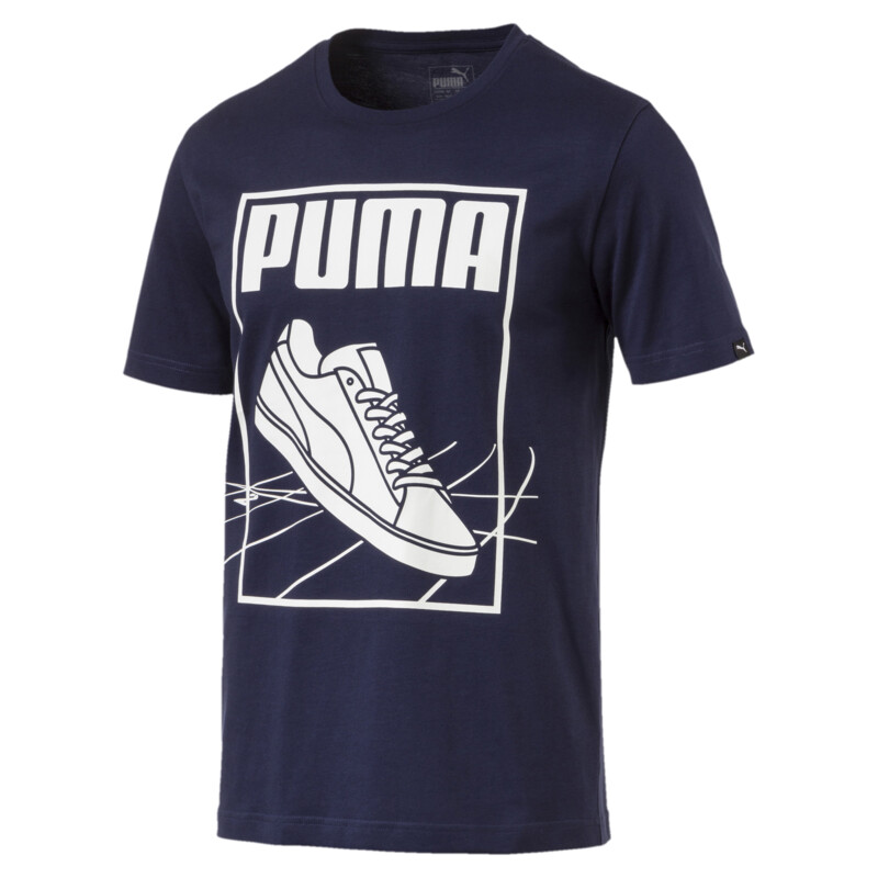 

Men's PUMA Track T-Shirt Cotton Black