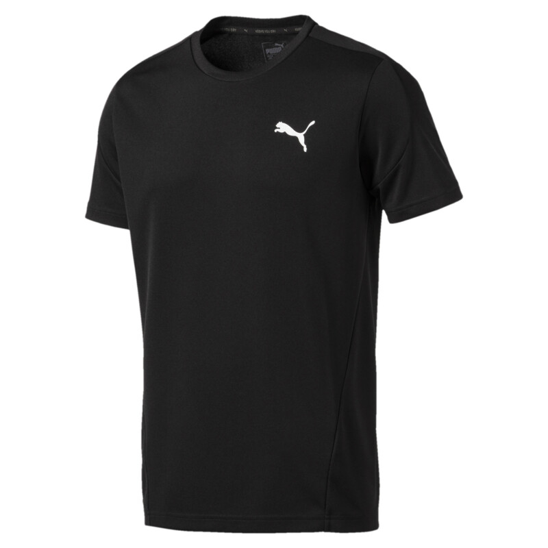 

Men's PUMA Evostripe Lite Basic T-Shirt Black