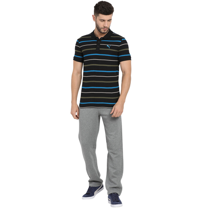 

Men's PUMA Multicolored Striped Polo 1