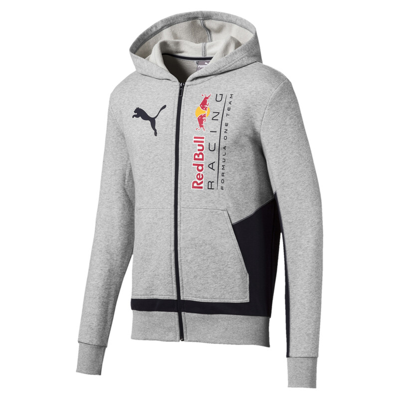 

Men's PUMA Red Bull Racing Logo Hooded Sweat Jacket