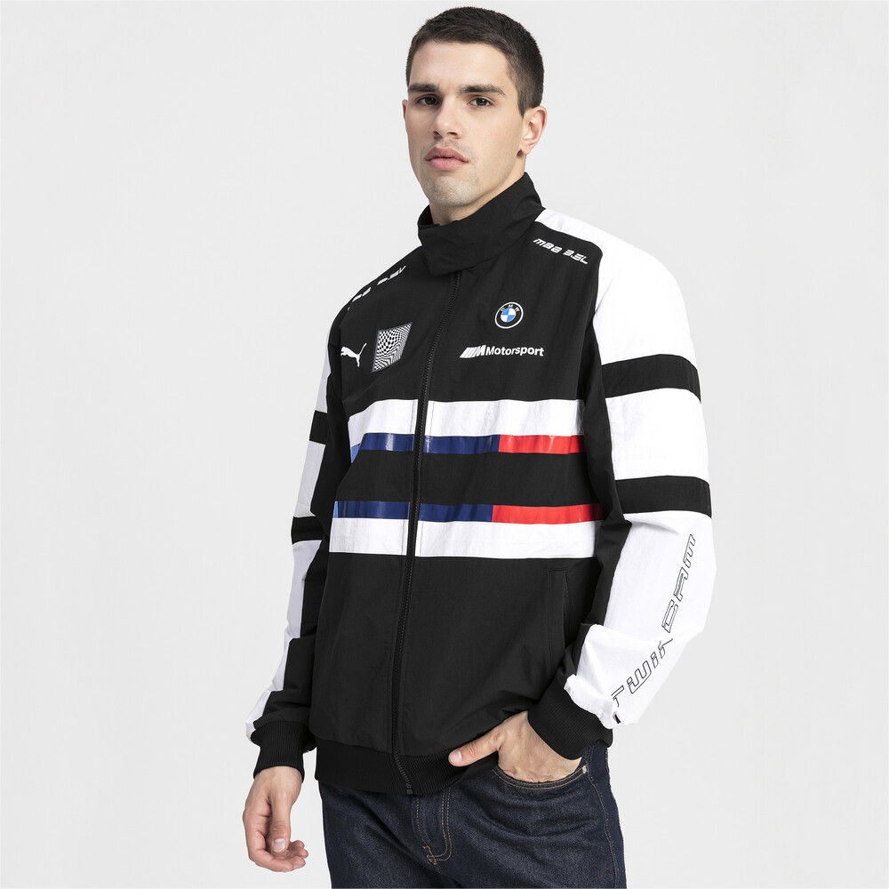 Olimpijka Bmw Mms Street Woven Jacket Chernyj Puma
