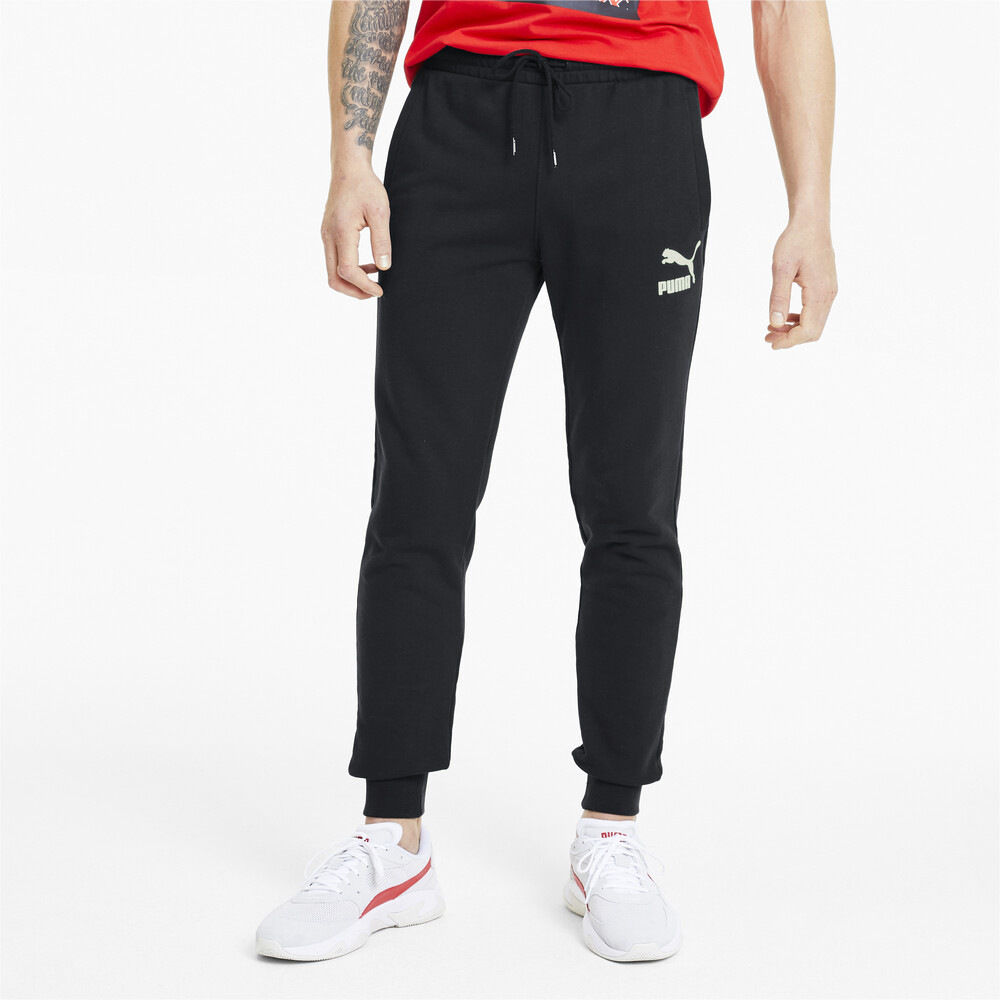 Classics Knitted Men's Sweatpants | Black - PUMA