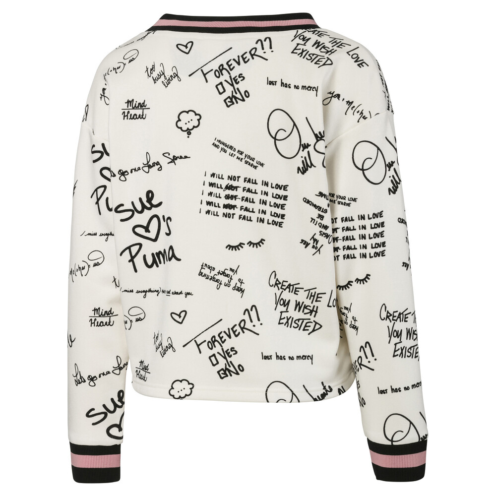 

PUMA - female - Толстовка PUMA x SUE TSAI V Sweater – Whisper White –, Белый