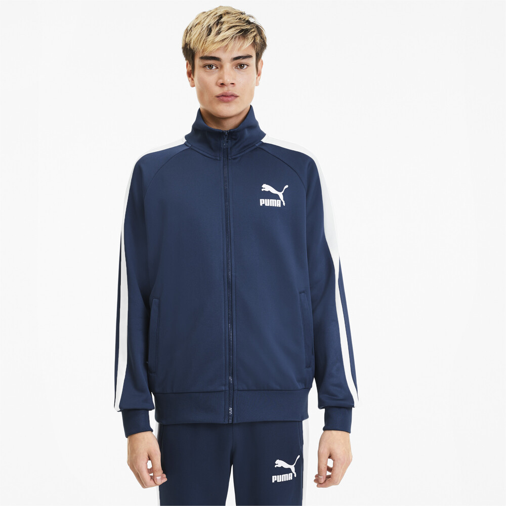 Iconic T7 Men's Track Jacket Blue PUMA