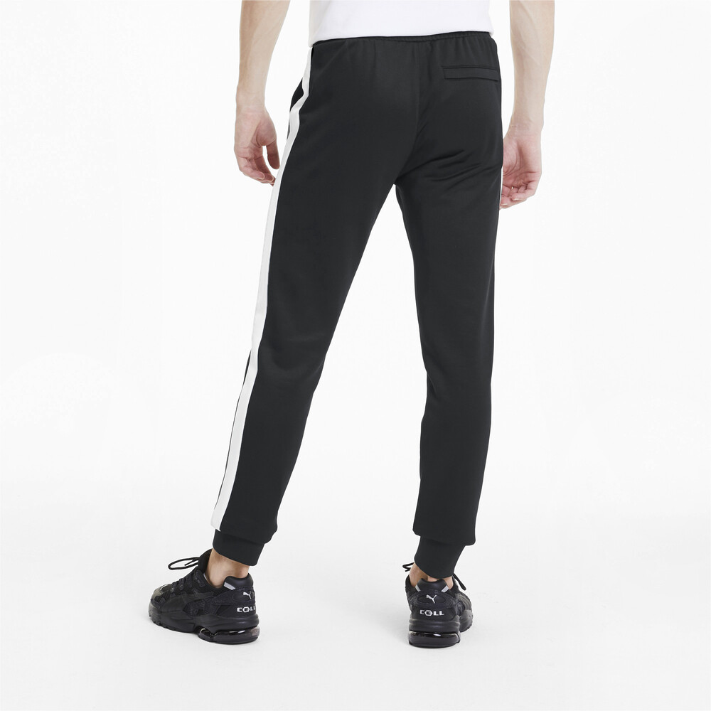 Iconic T7 Knitted Men's Track Pants Black PUMA