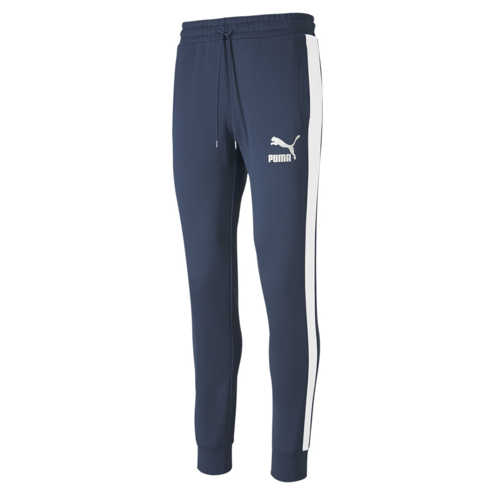 puma track pants blue