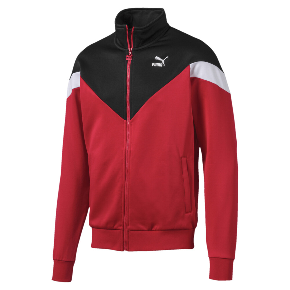 red puma track jacket