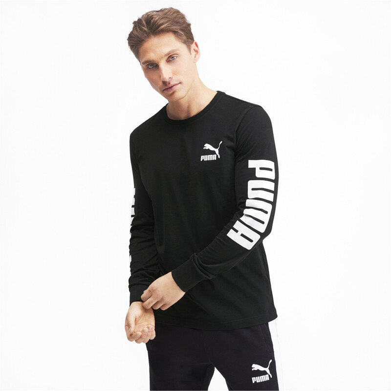 

Men's PUMA Classics Logo Long Sleeve Tee