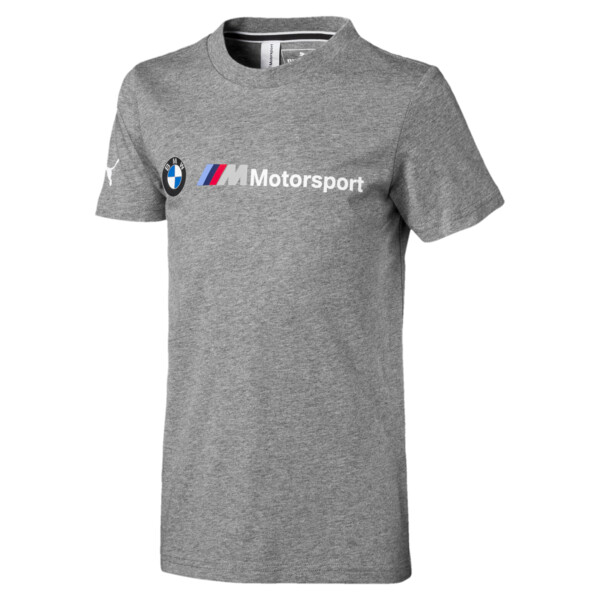 Bmw M Motorsport Logo Kids Tee Grijsheide Maat 152 Puma puma kopen in de aanbieding