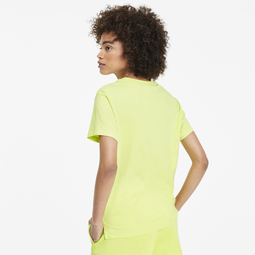

PUMA - female - Футболка Classics Logo Tee – Sunny Lime –, Зеленый