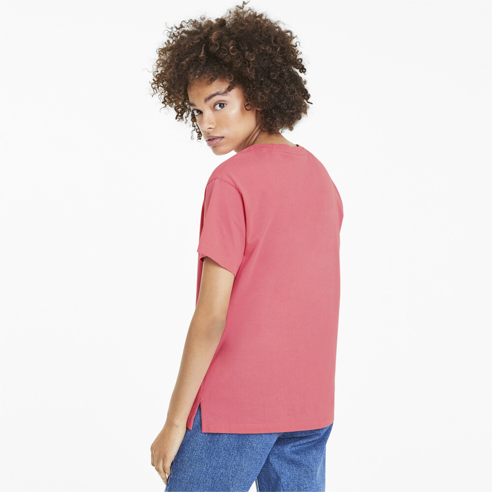 

PUMA - female - Футболка Classics Logo Tee – Bubblegum –, Розовый
