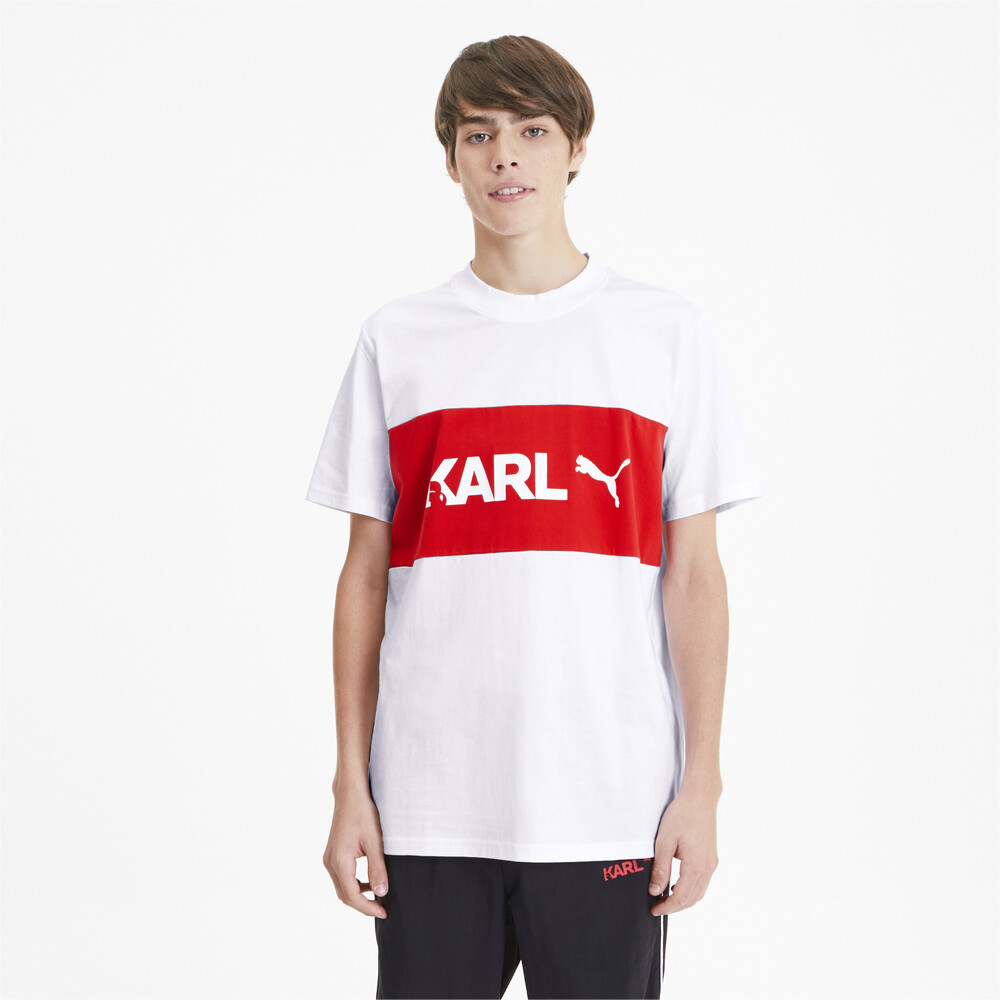 Puma X Karl Lagerfeld Men S Tee White Puma