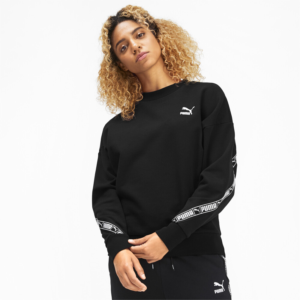 puma tape crew sweatshirt