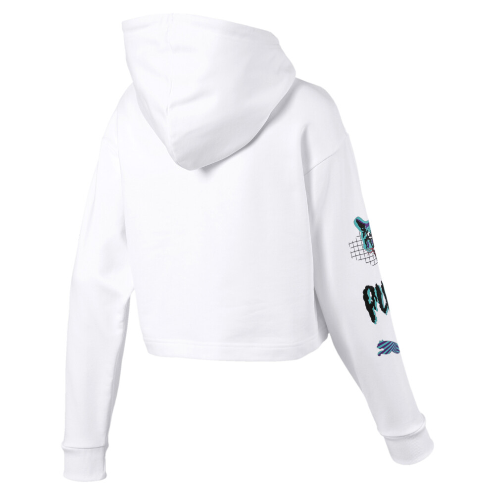 фото Толстовка claw cropped hoody puma