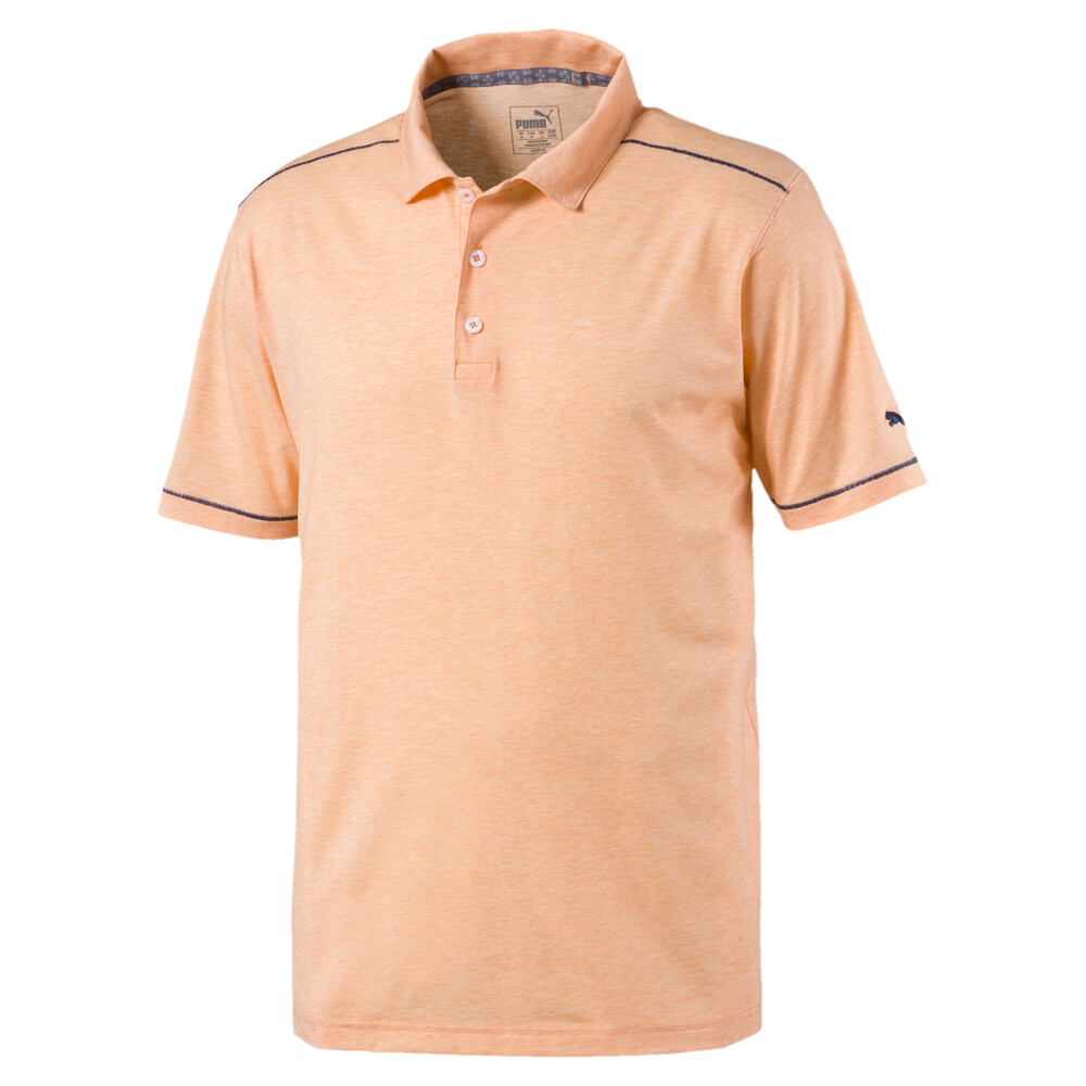 puma orange polo