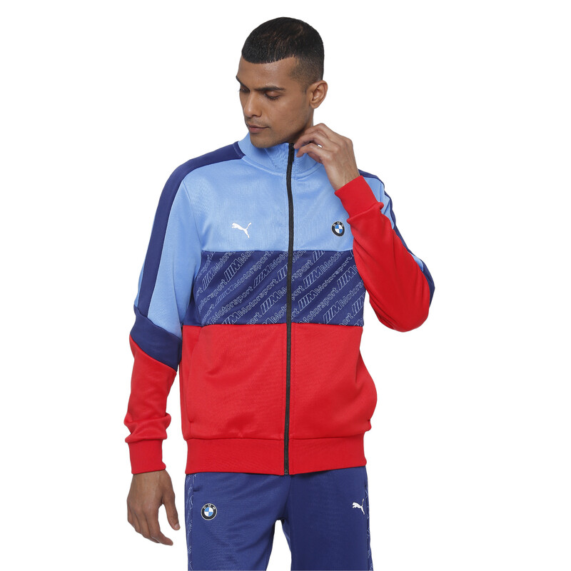 

Men's PUMA BMW M Motorsport T7 Track Jacket, Black/red/blue
