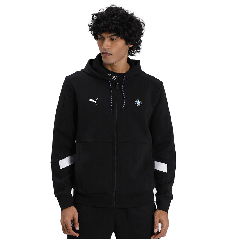 

Men's PUMA BMW M Motorsport Hooded Sweat Jacket, Black