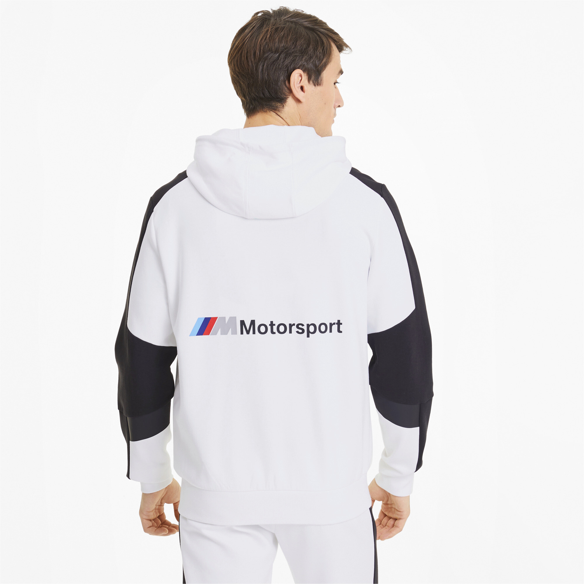 bmw m motorsport hooded men's sweat jacket