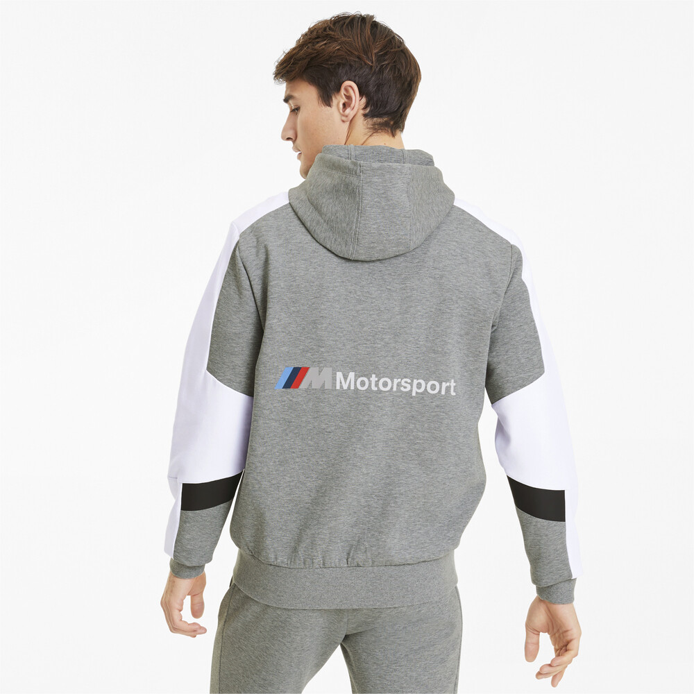

PUMA - male - Толстовка BMW MMS Hooded Sweat Jacket – Medium Gray Heather –, Серый