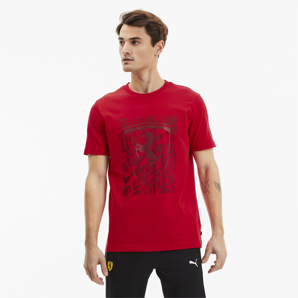 puma ferrari big shield tee