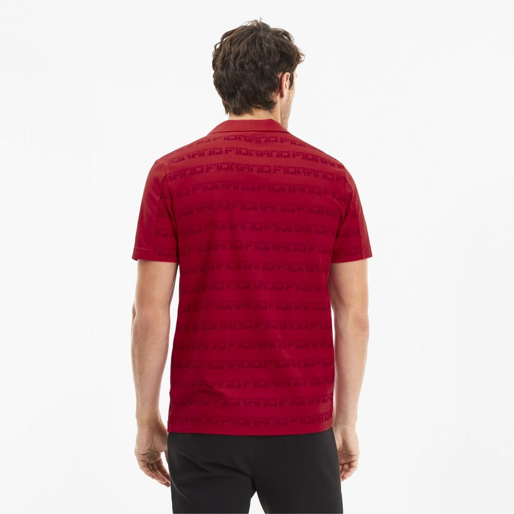 

PUMA - male - Поло SF AOP Polo – Rosso Corsa –, Красный