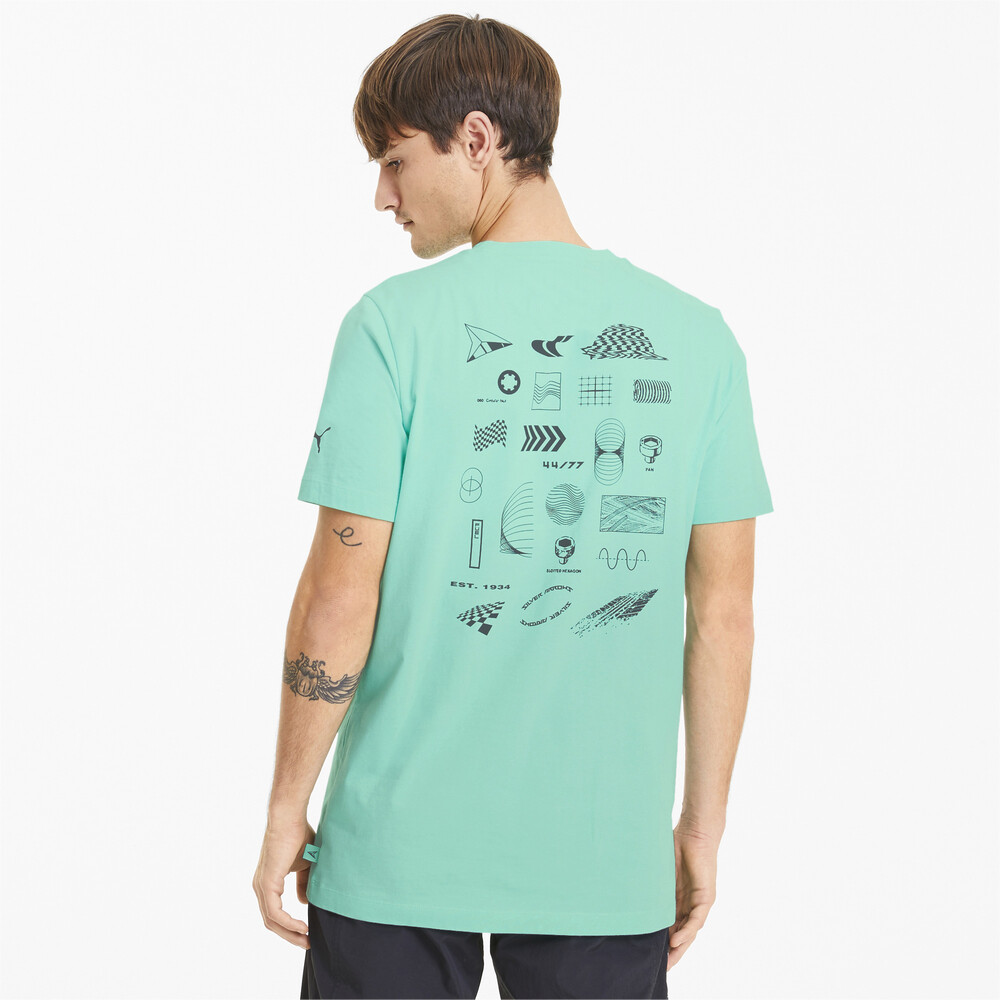 

PUMA - male - Футболка MAPM STREET TEE – Green Glimmer –, Зеленый