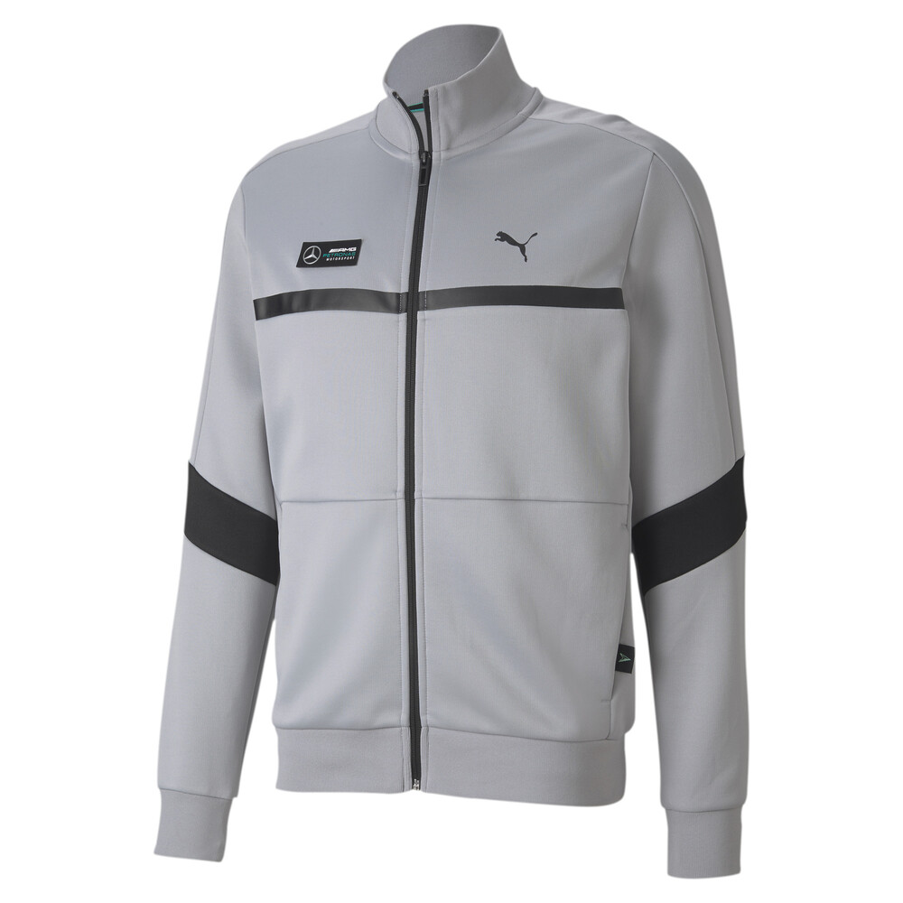 Mercedes T7 Men's Track Jacket | Gray 