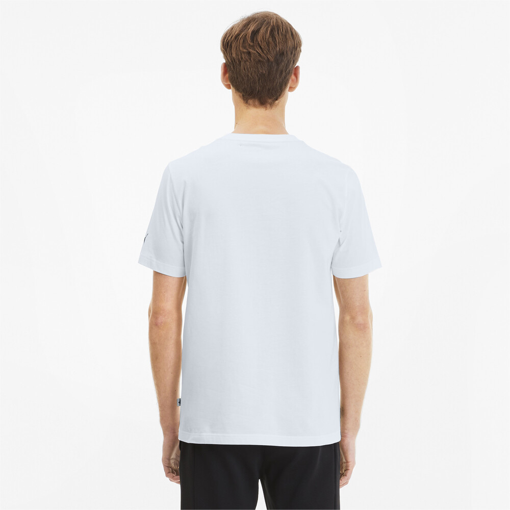 

PUMA - male - Футболка MAPM LOGO TEE – Puma White –, Белый