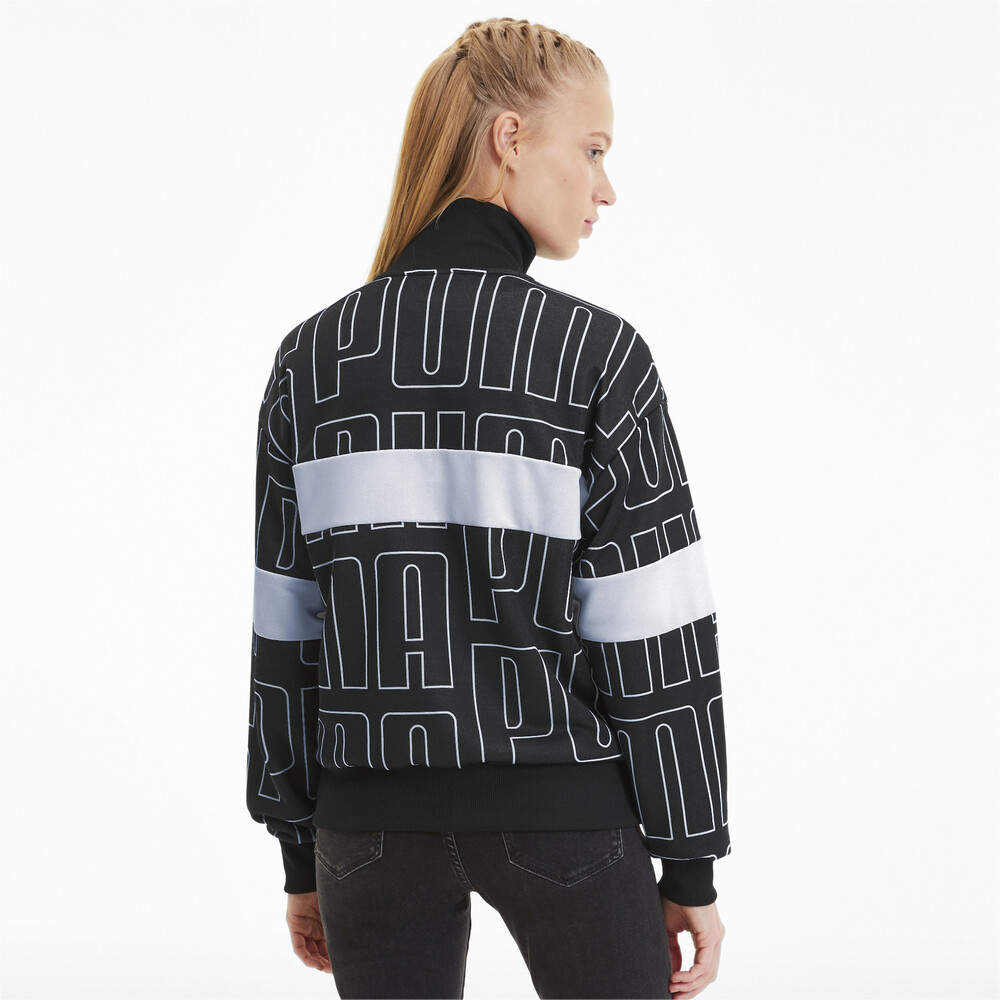 

PUMA - female - Олимпийка AOP Track Jacket – Puma Black –, Черный