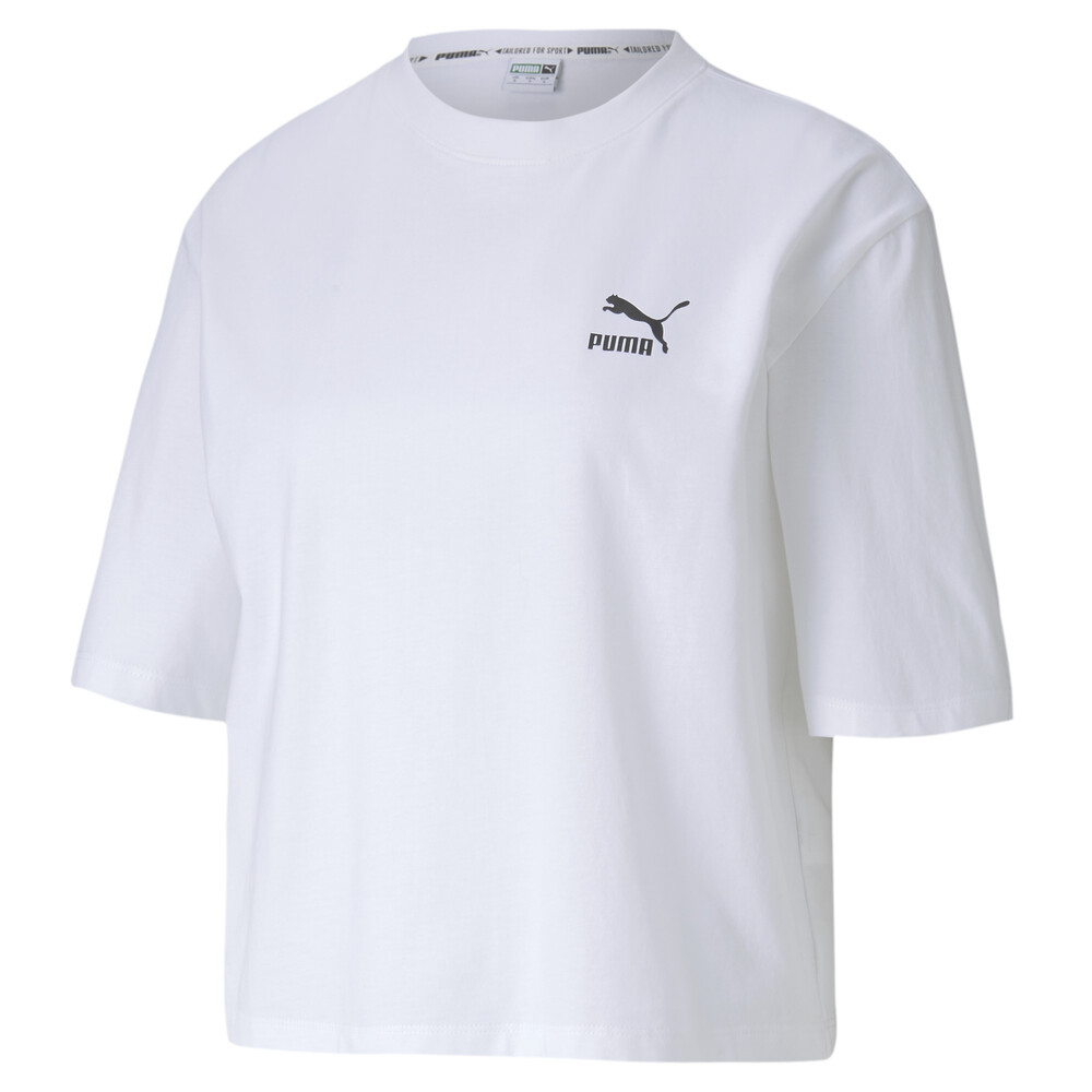 

PUMA - female - Футболка TFS Graphic Tee – Puma White –, Белый