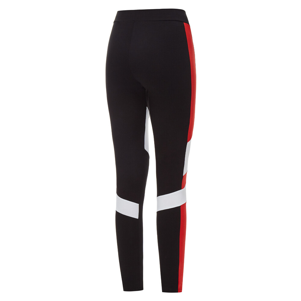 

PUMA - female - Леггинсы TFS Legging – Puma Black-Puma White-High Risk Red-Luminous Purple –, Черный