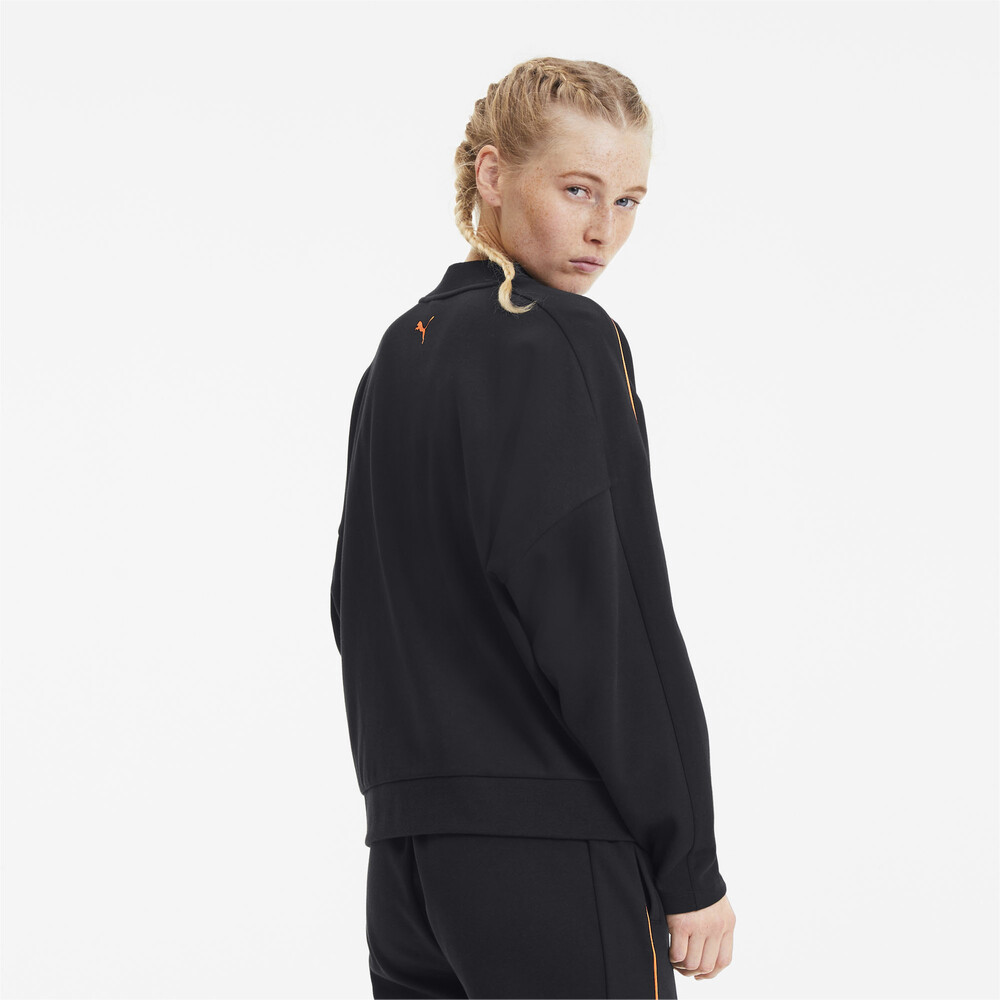 

PUMA - female - Толстовка Evide Crew – Puma Black-Fizzy Orange –, Черный