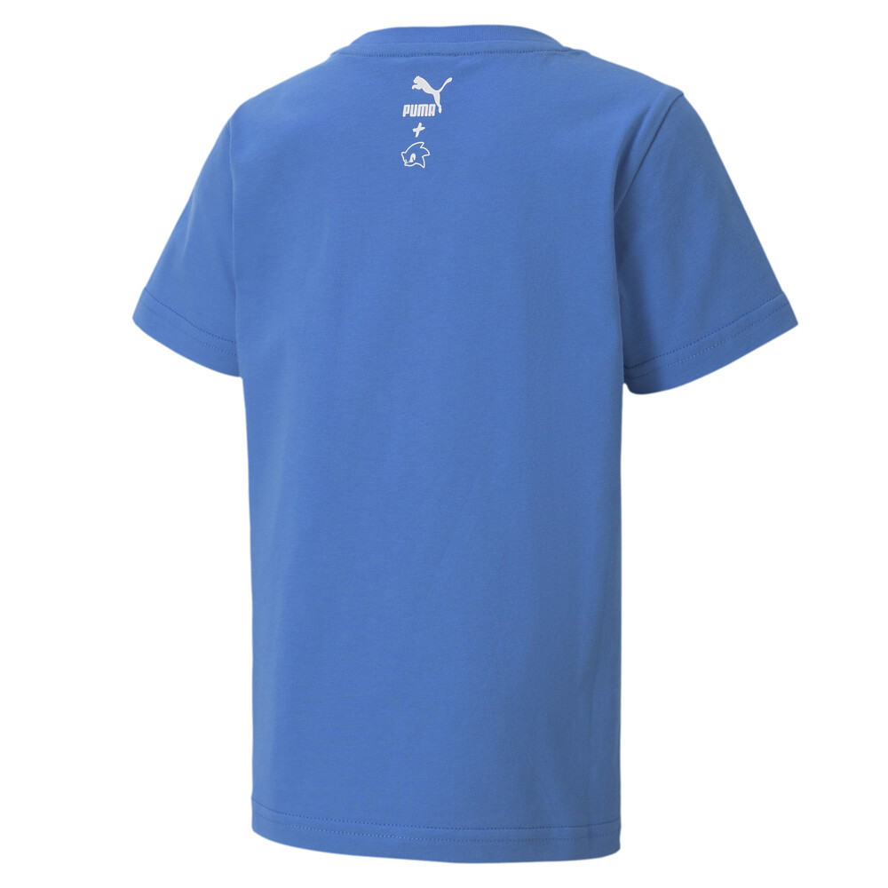 

PUMA - Детская футболка PUMA X SEGA Tee – Palace Blue –, Синий