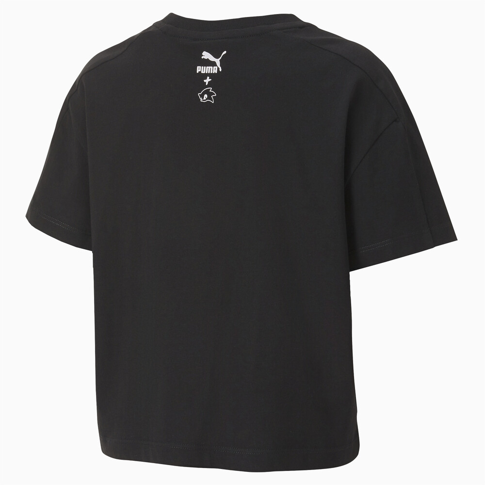 

PUMA - female - Детская футболка PUMA X SEGA Tee – Puma Black –, Черный