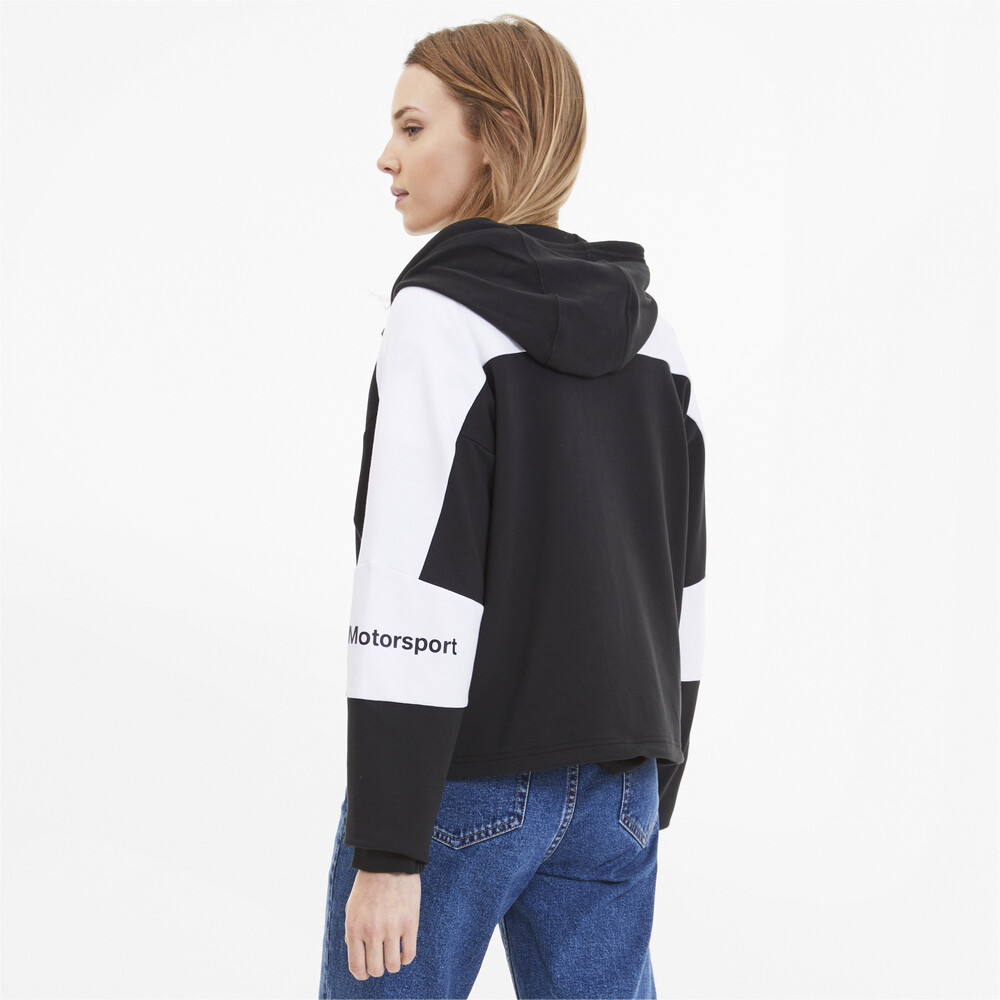 

PUMA - female - Толстовка BMW MMS Wmn Hooded Sweat Jkt – Puma Black –, Черный