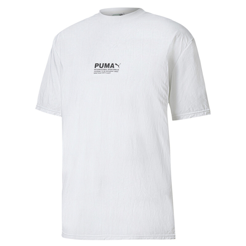 

Men's PUMA Avenir Crinkle T-Shirt, White
